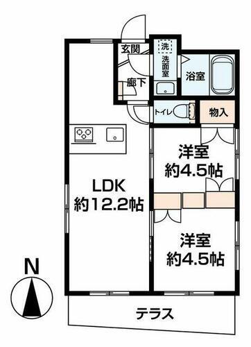 東京都杉並区上高井戸３丁目 高井戸駅 2LDK マンション 賃貸物件詳細