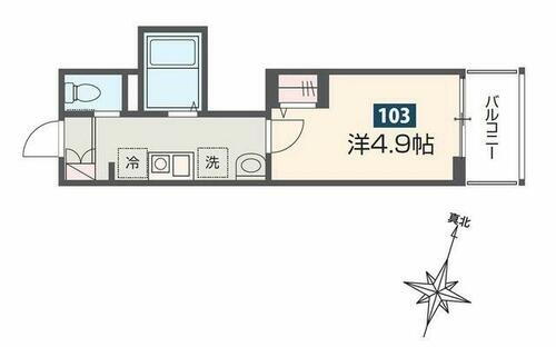 埼玉県さいたま市中央区本町東２丁目 与野本町駅 1K アパート 賃貸物件詳細