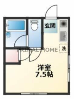 神奈川県横浜市神奈川区斎藤分町 東白楽駅 ワンルーム アパート 賃貸物件詳細