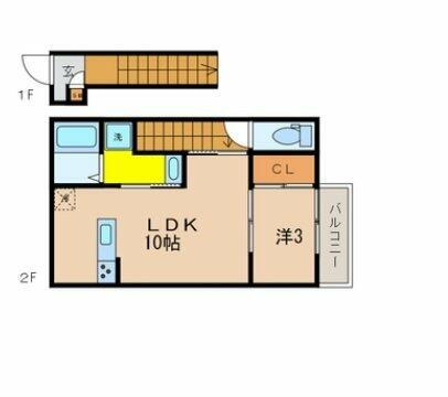 東京都世田谷区赤堤２丁目 松原駅 1LDK アパート 賃貸物件詳細