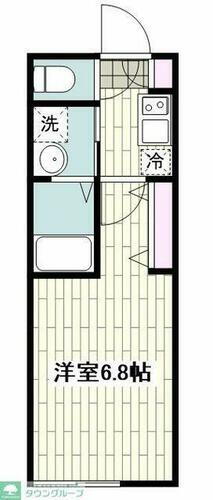 神奈川県大和市中央５丁目 大和駅 1K アパート 賃貸物件詳細