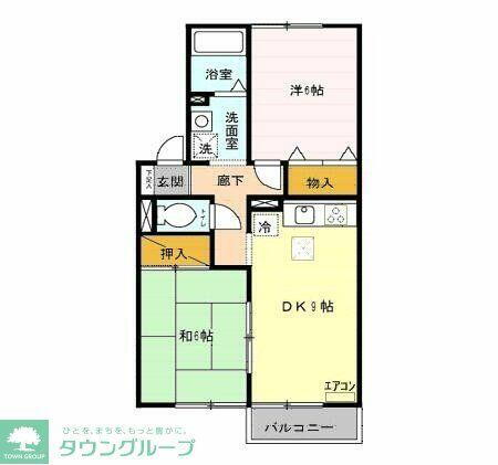 千葉県野田市清水 清水公園駅 2DK アパート 賃貸物件詳細