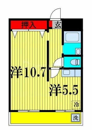 千葉県習志野市谷津２丁目 谷津駅 1LDK マンション 賃貸物件詳細