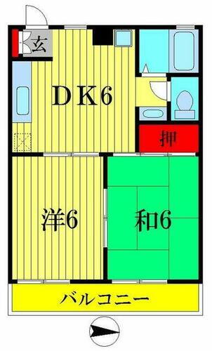 東京都葛飾区東水元３丁目 金町駅 2DK アパート 賃貸物件詳細
