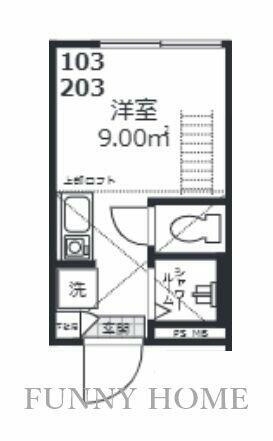 Ｃａｓａ　ＭＧ 2階 ワンルーム 賃貸物件詳細