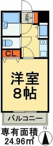 千葉県松戸市日暮１丁目 新八柱駅 1K マンション 賃貸物件詳細