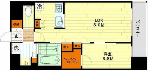 大阪府大阪市東成区中道１丁目 森ノ宮駅 1LDK マンション 賃貸物件詳細
