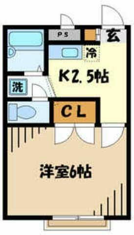 東京都あきる野市瀬戸岡 秋川駅 1K アパート 賃貸物件詳細