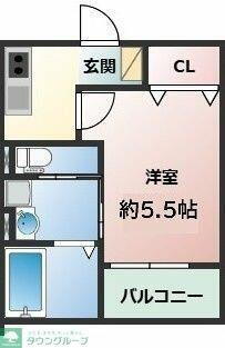 神奈川県川崎市幸区下平間 鹿島田駅 1K アパート 賃貸物件詳細