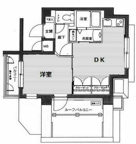 東京都杉並区高井戸西１丁目 高井戸駅 1DK マンション 賃貸物件詳細