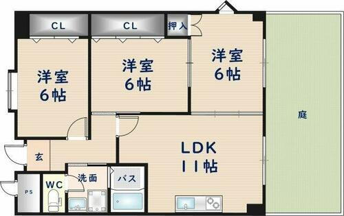 大阪府八尾市上之島町北１丁目 河内山本駅 3LDK マンション 賃貸物件詳細