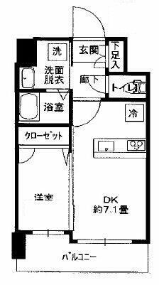 埼玉県草加市瀬崎２丁目 谷塚駅 1DK マンション 賃貸物件詳細