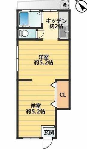 兵庫県神戸市垂水区高丸７丁目 山陽垂水駅 2K アパート 賃貸物件詳細