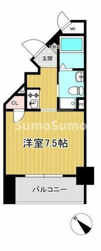 福岡県福岡市中央区六本松４丁目 六本松駅 1K マンション 賃貸物件詳細