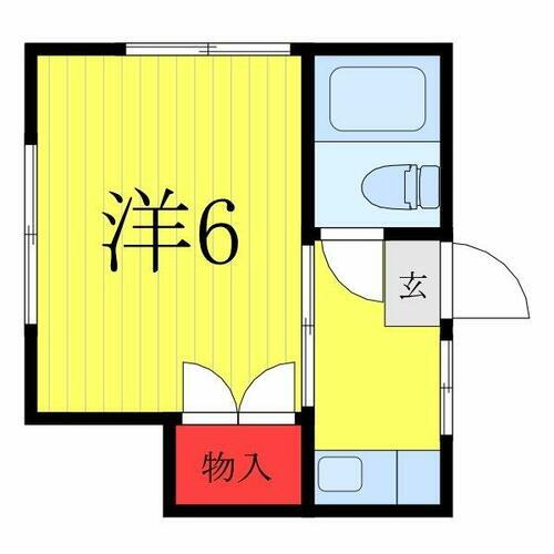 東京都板橋区徳丸６丁目 東武練馬駅 1K アパート 賃貸物件詳細