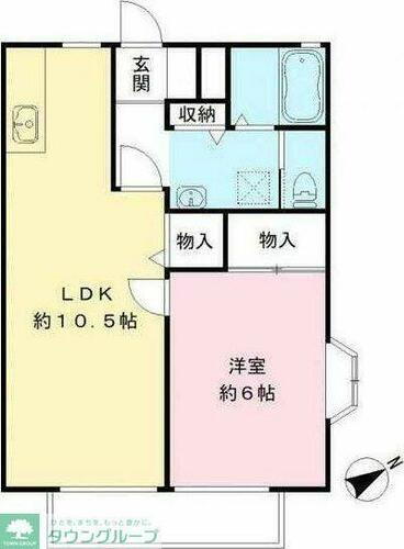 東京都調布市入間町３丁目 成城学園前駅 1LDK アパート 賃貸物件詳細