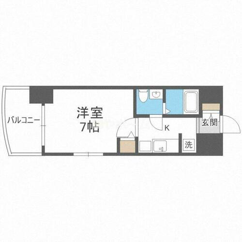大阪府大阪市浪速区幸町２丁目 桜川駅 1K マンション 賃貸物件詳細