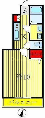 千葉県柏市南逆井１丁目 1K アパート 賃貸物件詳細