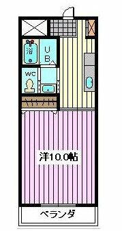 埼玉県さいたま市南区鹿手袋１丁目 中浦和駅 1K マンション 賃貸物件詳細