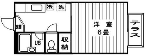 東京都杉並区下井草２丁目 下井草駅 1K アパート 賃貸物件詳細