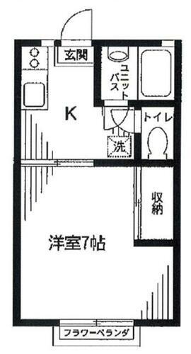 東京都練馬区豊玉北４丁目 桜台駅 1K アパート 賃貸物件詳細