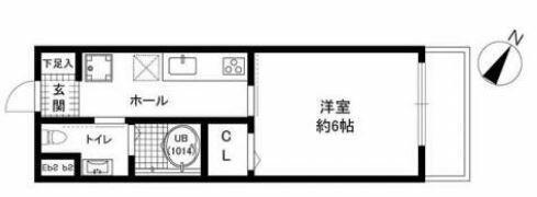 東京都北区田端４丁目 駒込駅 1K アパート 賃貸物件詳細