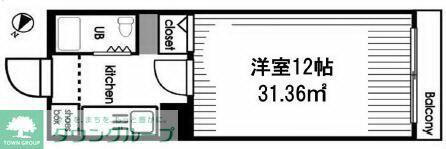 東京都新宿区大久保１丁目 東新宿駅 1K マンション 賃貸物件詳細