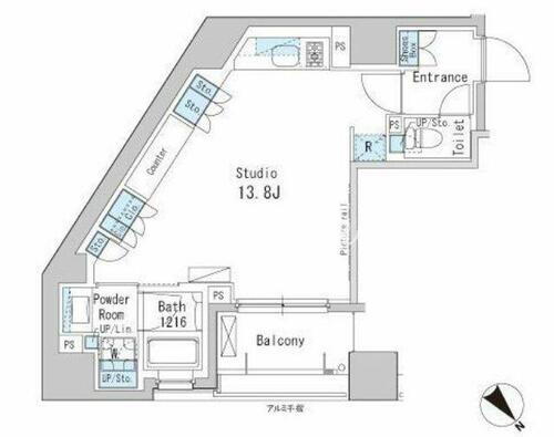 東京都中央区新川１丁目 八丁堀駅 ワンルーム マンション 賃貸物件詳細