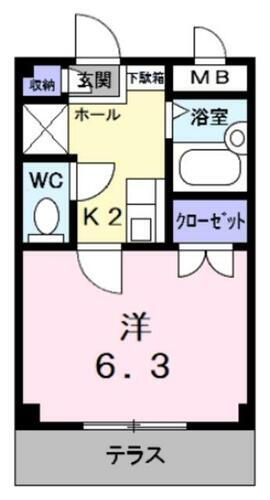 千葉県習志野市鷺沼２丁目 京成津田沼駅 1K アパート 賃貸物件詳細