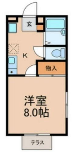 千葉県市川市八幡３丁目 本八幡駅 1K アパート 賃貸物件詳細