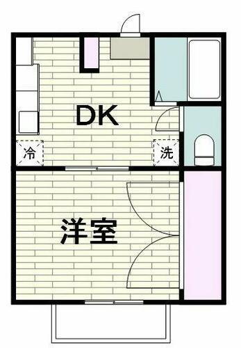 神奈川県横浜市保土ケ谷区常盤台 上星川駅 1K アパート 賃貸物件詳細