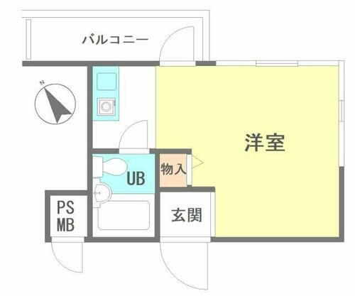 スカイコート池袋第２ 4階 ワンルーム 賃貸物件詳細