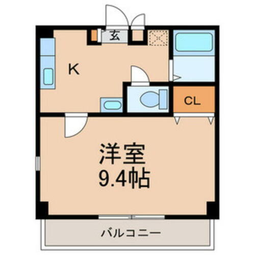 千葉県千葉市中央区稲荷町２丁目 千葉寺駅 1K マンション 賃貸物件詳細