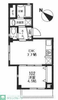 神奈川県川崎市多摩区菅馬場２丁目 稲田堤駅 1DK マンション 賃貸物件詳細