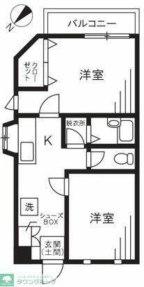 千葉県柏市根戸 北柏駅 2K アパート 賃貸物件詳細