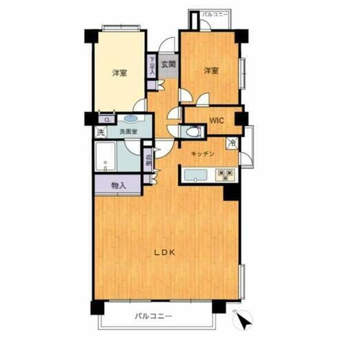 神奈川県川崎市麻生区白鳥２丁目 賃貸マンション