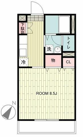 神奈川県鎌倉市小袋谷２丁目 大船駅 1K マンション 賃貸物件詳細