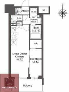大阪府大阪市淀川区宮原５丁目 東三国駅 1LDK マンション 賃貸物件詳細