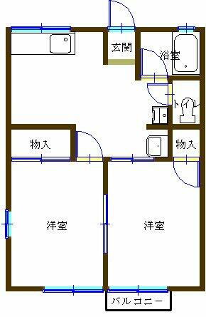 茨城県日立市川尻町７丁目 十王駅 2DK アパート 賃貸物件詳細