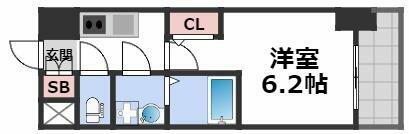 大阪府大阪市西区南堀江２丁目 西大橋駅 1K マンション 賃貸物件詳細
