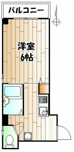 第３８シンエイビル 2階 1K 賃貸物件詳細