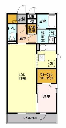 ビスタコート 3階 1LDK 賃貸物件詳細