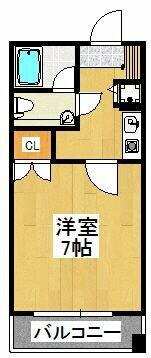 福岡県福岡市南区塩原４丁目 大橋駅 1K マンション 賃貸物件詳細