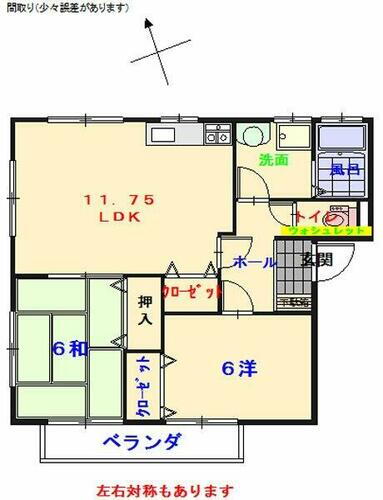 広島県呉市広古新開３丁目 新広駅 2LDK アパート 賃貸物件詳細