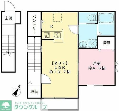 東京都世田谷区千歳台２丁目 千歳船橋駅 1LDK アパート 賃貸物件詳細