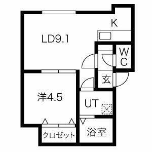 北海道札幌市西区八軒七条西５丁目 琴似駅 1LDK アパート 賃貸物件詳細