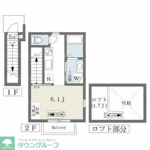 東京都府中市多磨町１丁目 多磨駅 1K アパート 賃貸物件詳細