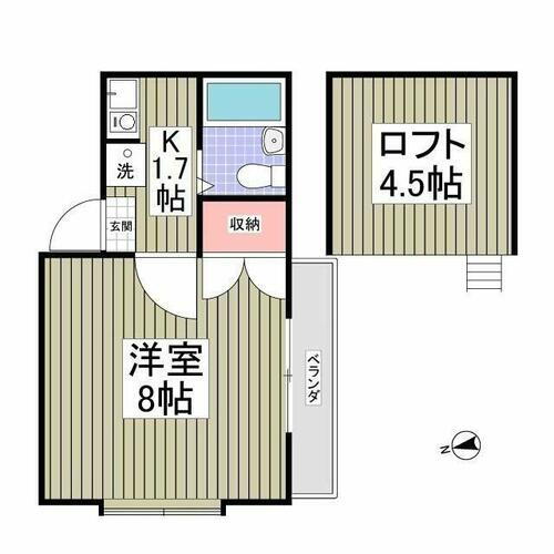 千葉県松戸市西馬橋３丁目 馬橋駅 1K アパート 賃貸物件詳細