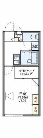 秋田県秋田市横森５丁目 秋田駅 1K アパート 賃貸物件詳細