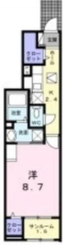 千葉県流山市野々下６丁目 豊四季駅 1K アパート 賃貸物件詳細